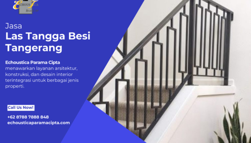 jasa las tangga besi tangerang